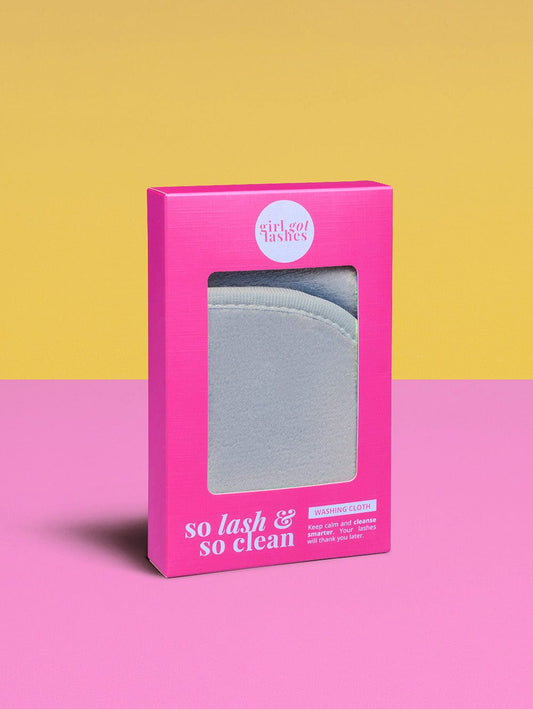 SO LASH & SO CLEAN - Waschtuch hellblau